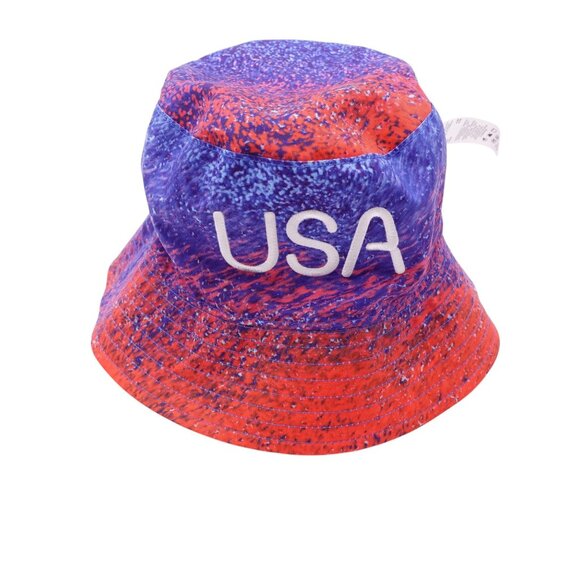 NWT Nike Reversible Team USA Bucket Hat Sz S/M White Unisex Dri-Fit 360 Coverage - Picture 2 of 6